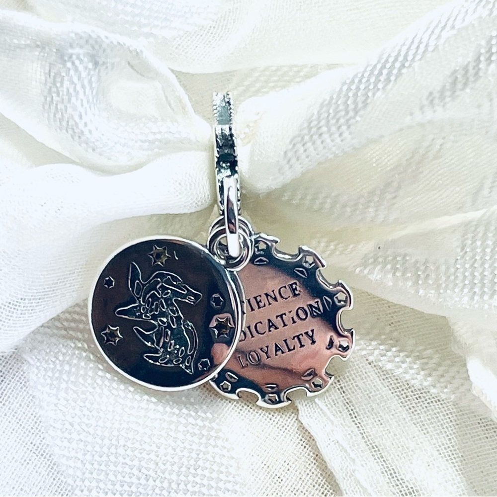 ⚡ NWOT Hufflepuff Charm – Harry Potter ✨